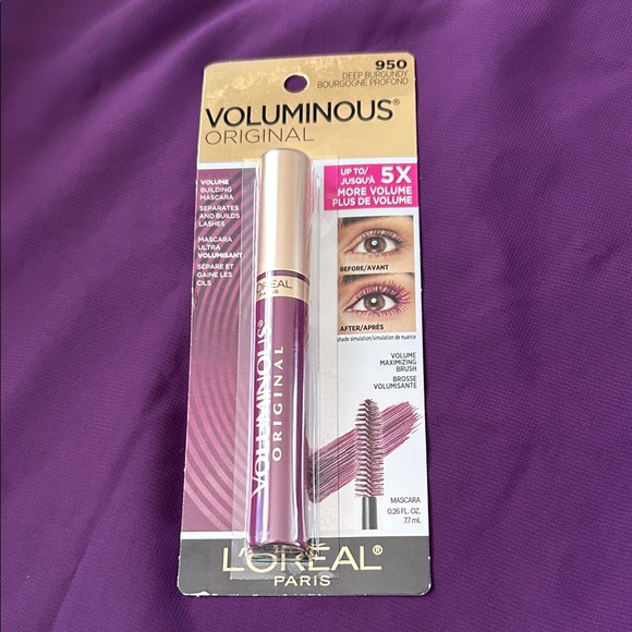 L'Oreal Other - L'Oreal Voluminous Original Mascara — Deep Burgundy